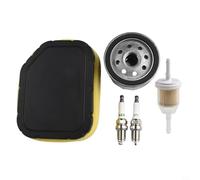 Kit de ajuste de filtro de aire con filtro de combustible de aceite y 2 chispas para motores 20HP 22HP 23HP 24HP 25HP 26HP 27HP sustituye a 3208306S 3288306S1