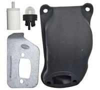 Kit de ajuste de filtro de aire y combustible para motosierra Husqvarna 445 450 Rancher 445E II 450e 531309681 Bujía cebador bombilla tuerca de barra