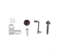 Kit de ajuste de tensor de cadena de motosierra para MS180 MS170 MS250 - Conjunto de tornillo ajustador de cadena compatible con OEM 1123 007 1000, piezas de metal endurecido, 1 juego para reparación