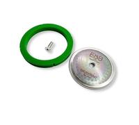 Kit de ajuste personalizado para máquinas de espresso Rancilio Silvia IMS Nanotech SRT200NT, junta Cafelat - Verde Tornillo Plano