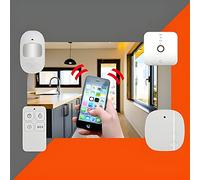 Kit de Alarma de casa gsm y WiFi Lifebox Kit 2