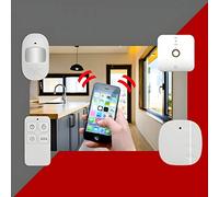 Kit de Alarma de casa gsm y WiFi Lifebox Kit 3