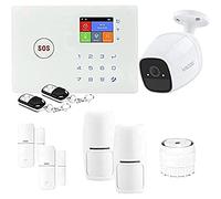 Kit de Alarma para casa conectada inalámbrica WiFi gsm Amazonas y cámara WiFi - lifebox - kit9
