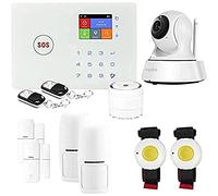 Kit de Alarma para casa conectada inalámbrica Senior WiFi y gsm Amazonas y cámara WiFi - lifebox