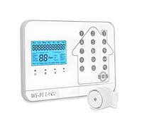 Kit de Alarma para casa conectada inalámbrica WiFi Box Internet y gsm Futura Blanca Smart Life- Lifebox - Kit2