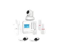 Kit de Alarma para casa conectada inalámbrica WiFi Box Internet y gsm Futura Blanca Smart Life y cámara WiFi - Lifebox - KIT10