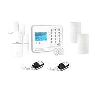 Kit de Alarma para casa conectada inalámbrica WiFi Box Internet y gsm Futura Blanca Smart Lifebox - Kit Animal 2