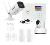 Kit de Alarma para casa conectada inalámbrica WiFi y gsm Amazone y 2 cámaras WiFi - Lifebox - KIT11