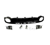 Kit de alerón de parachoques posterior + colas de silenciador para Audi A7/Rs7 2010 en adelante