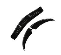 Kit De Alerón para Parachoques Delantero Carbono Separadores De Labios para Benz W118 C118 AMG CLA35 CLA45 CLA200 CLA250 2020 2021 2022(ABS Gloss Black)