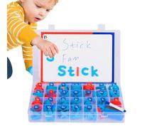 Kit De Alfabeto Magnético - Letras Coloridas Educativas De 35x22cm, Juego De Aprendizaje para | Aprendizaje Enriquecedor, Juguetes Educativos De Ortografía con Letras para Niñas Y Niños, Aprend
