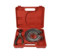 Kit de alicates ajustables para anillo de pistón, agarre antideslizante | Alicates ajustables de 3/64 a 0.25 pulgadas, compresión de dientes finos, agarre ergonómico antideslizante, reduce la fatiga