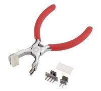 Kit de alicates giratorios para perforación, 4 mm, herramienta silenciosa para cinturón, silla, correa de reloj, zapato, tela, papel