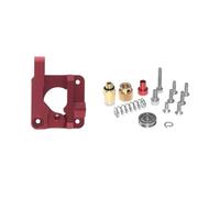 Kit de alimentación extrusor MK8 aluminio mejorado for impresora 3D Ender 3/3 Pro/3 V2, 5/5 Pro/5 Plus, CR-10/10S(Red Right,5PCS)