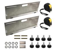 Kit De Alineación De Ruedas Magnéticas: Placa Antideslizante De Alta Resistencia, Soporte De Precisión Rápida Con 2 Cintas Métricas | Camión Moto Vehículo Neumáticos Equilibrio Reparación Hogar Taller