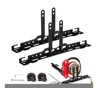 Kit De Alineación De Ruedas - Medidor de Convergencia para Talleres,Juego Resistente con 2 Cintas Métricas para Coche Camión Tráiler Moto Taller
