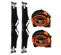 Kit de alineación de ruedas | Placas de alineación herramienta de montaje de rueda de acero inoxidable con cinta métrica | Suministros automotrices, accesorios de reparación