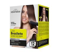 Kit de Alisado Brasileño BE NATURAL Keratimask