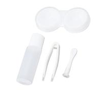 Kit de Almacenamiento en Remojo para Lentes de Contacto, Kit de Soporte para Lentes de Contacto de Apariencia Hermosa para Uso Diario