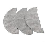 Kit de almohadilla de paño de fregona con filtro lateral para robot aspirador Eufy Clean X9 Pro, piezas de repuesto con 2 cepillos laterales, 1 filtro, 2 almohadillas de paño de fregona