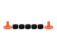 Kit de Almohadillas de Fieltro para Batería 7 Piezas, Resistentes al Desgaste, Accesorios Antifricción para Platillos - Protección Óptima, Material Duradero, Ideal para Baterista (Ahm (bufanda))