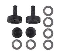 Kit de almohadillas de fricción laterales 1220755 compatible con Alko AKS 2000 2004 3004 3504 estabilizador de caravana