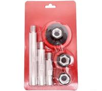 Kit de almohadillas de pulido M14 para detalles de automóviles, almohadillas de lijado de espuma de aleación con varilla de extensión, discos de pulido de bordes suaves para corrección automotriz