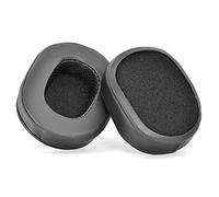 Kit de almohadillas de repuesto para auriculares V2 X V2, piezas de reparación, almohadillas para orejas de espuma viscoelástica ovalada, color negro