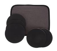 Kit de Almohadillas Limpiadoras de Bolos con Paño y Esponja de Lijado | Pulido Portátil para Bolas de Boliche, Elimina Rayones Finos, Uso en Casa y Torneos, Incluye Toalla de Limpieza