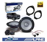 Kit De Altavoces Alpine S2-S65C 2 Vías 165Mm 240W Para HUMMER H3 H3T