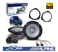 Kit De Altavoces Alpine S2-S65C De 2 Vías 165Mm 240W Para IVECO DAILY Desde 2014