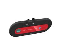 Kit de Altavoz para Coche con Clip Parasol, Receptor de Audio Inalámbrico, Manos Libres, Reproductor de Música MP3 Estéreo Inalámbrico