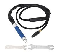 Kit de amoladora de aire de 1/4 pulg., juego de pluma de grabado neumática, herramienta de molienda manual de alta velocidad de 60000 RPM con engranajes de aleación de acero de