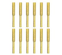 Kit De Amoladora De Rebabas Para motosierra-- Limas Recubiertas De Titanio De 4mm, 4,8mm Y 5,5mm, Juego De Afilado De motosierra-De Dureza De 12 Piezas | Accesorio De motosierra-Eléctrica Profesion