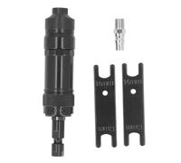 Kit de amoladora neumática de aire, herramienta neumática mini recta de 1/4 de pulgada con mandril de 6 mm y control de velocidad, amoladora de grado industrial de 18 000 RPM con 2