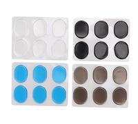 Kit de Amortiguador con Almohadillas de Control de Dique de Silicona - Juego de 4 Almohadillas de Control para Instrumentos Silenciadores - Juego de Accesorios de Gel