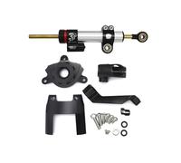 Kit De Amortiguador De Dirección para Motocicleta para para Z1000 para Z 1000 2016-2019, Soporte De Montaje Y Estabilizador Amortiguador De DireccióN Barra Control(Color 2)