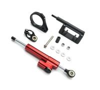 Kit De Amortiguador Dirección Ajustable para Scooter para Kukirin G2 Master Soporte con Estabilizador Fibra Carbono CNC