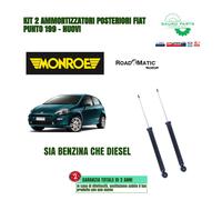 Kit De Amortiguadores Posteriores Monroe Para Fiat Grande Punto 1.2 1.3MJT 199