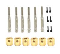 Kit de ampliación del eje de salida y de unión para coche RC (1/8, 1/10, H8H, YK4082, 4102, 6061)