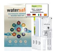 Kit de análisis de agua potable (10 pruebas diferentes en 1) con instrucciones de uso en alemán/inglés (idioma español no garantizado)