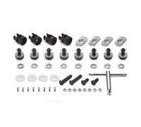Kit de anclaje Kappa de fijación rápida para maletas laterales para MOTO MORINI X-CAPE 649 21-24 | YAMAHA TRACER 7 / 700 / GT 20-24