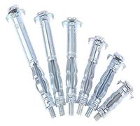 Kit de anclaje manguito expansión M4 x 38 mm for pared hueca, for metal, yeso, cavidad, tapón, pasador