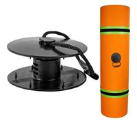 Kit de Anclaje para Alfombras Flotantes, Correas de Sujeción para Nenúfares, Accesorios de Seguridad Acuática Portátiles para Piscina Playa Lago Relajación Reuniones Familiares