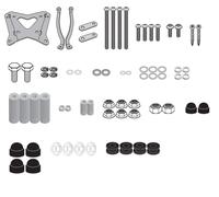 Kit de anclaje para cúpula Givi para SEAT MO 125 22-26 | SILENCE S01 22-26
