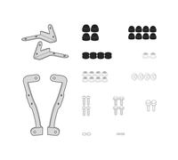 Kit de anclaje para cúpula Givi para SYM Fiddle 125 {232959}