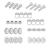 Kit de anclaje para cúpula Kappa para HONDA SH 125 05-08 | SH 150 05-08