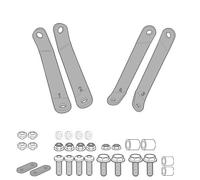 Kit de anclaje para cúpula Kappa para PEUGEOT TWEET 50 10-22 | TWEET 125 10-22 | TWEET 150 10-22