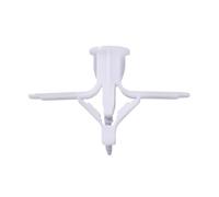 Kit de anclajes de expansión for paneles de yeso (50/100 piezas) con tornillos autoperforantes for pared, especial for paneles de yeso de nailon y plástico.(White Aircraft100pcs)