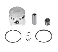 Kit de Anillo de Pistón,40 Mm Kit de Anillo de Pasador de Pistón Kit de Clips de Anillos de Pasador de Pistón Rendimiento Estable de Aleación de Acero para Ciclomotor de 2 Tiempos 49 50 Scooter